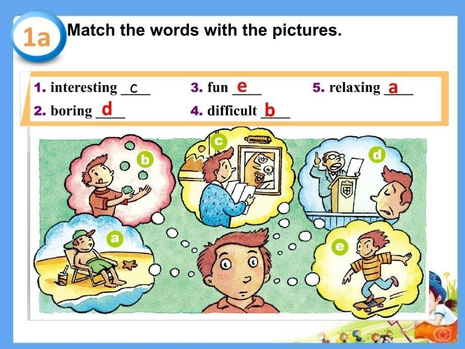 【人教版】2015-2016七年级英语上册配套课件：Unit 5 Do you have a soccer ball 第三课时 Section B（1a~1d）_第5页