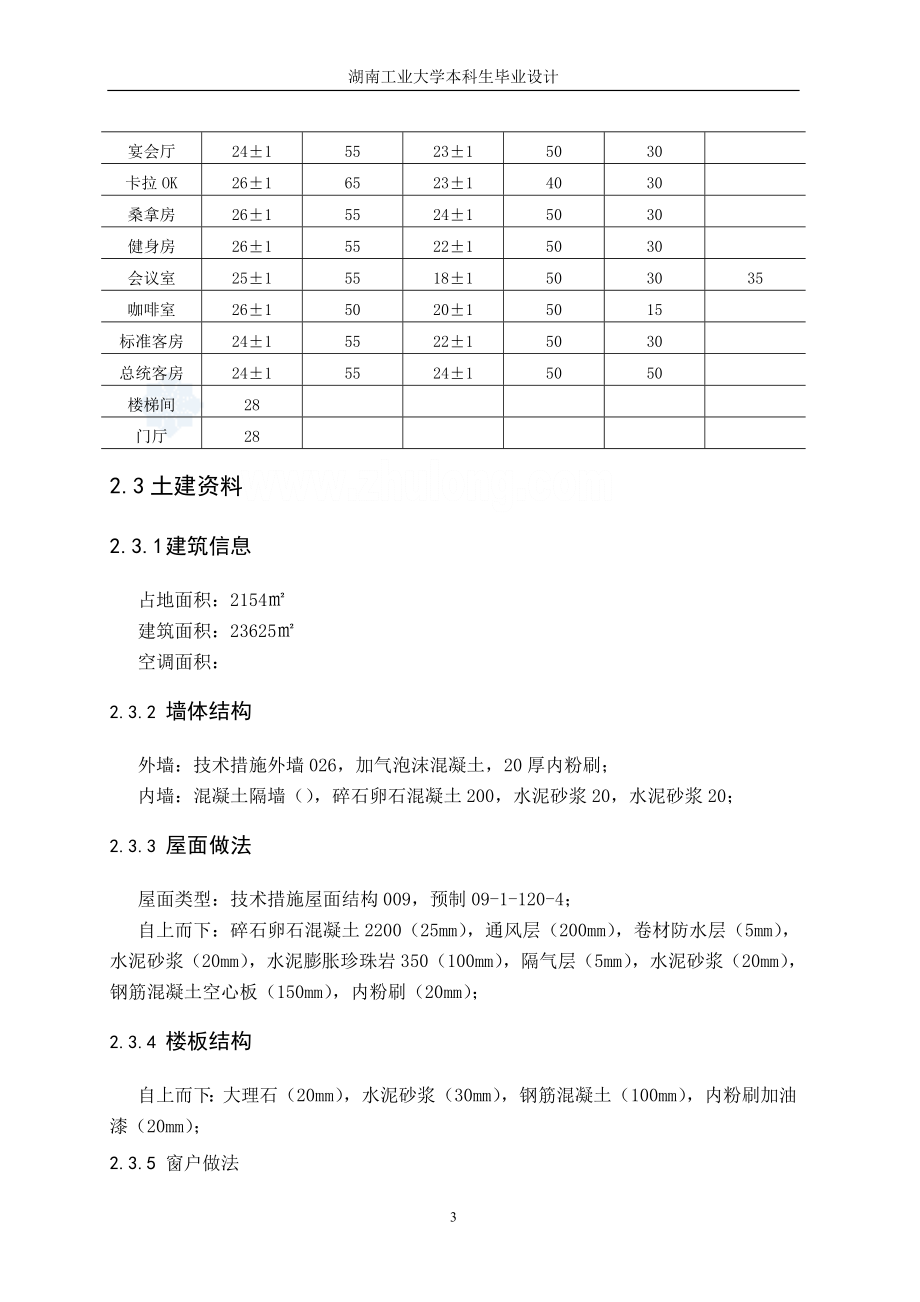 某酒店通风空调毕业设计_第3页