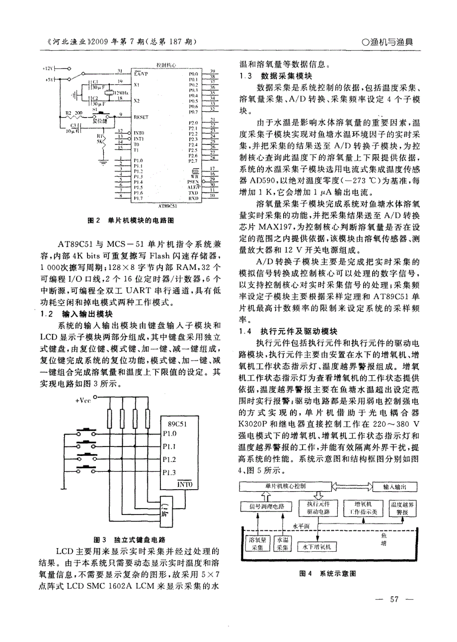 鱼塘溶氧量自动监控系统的设计_第2页