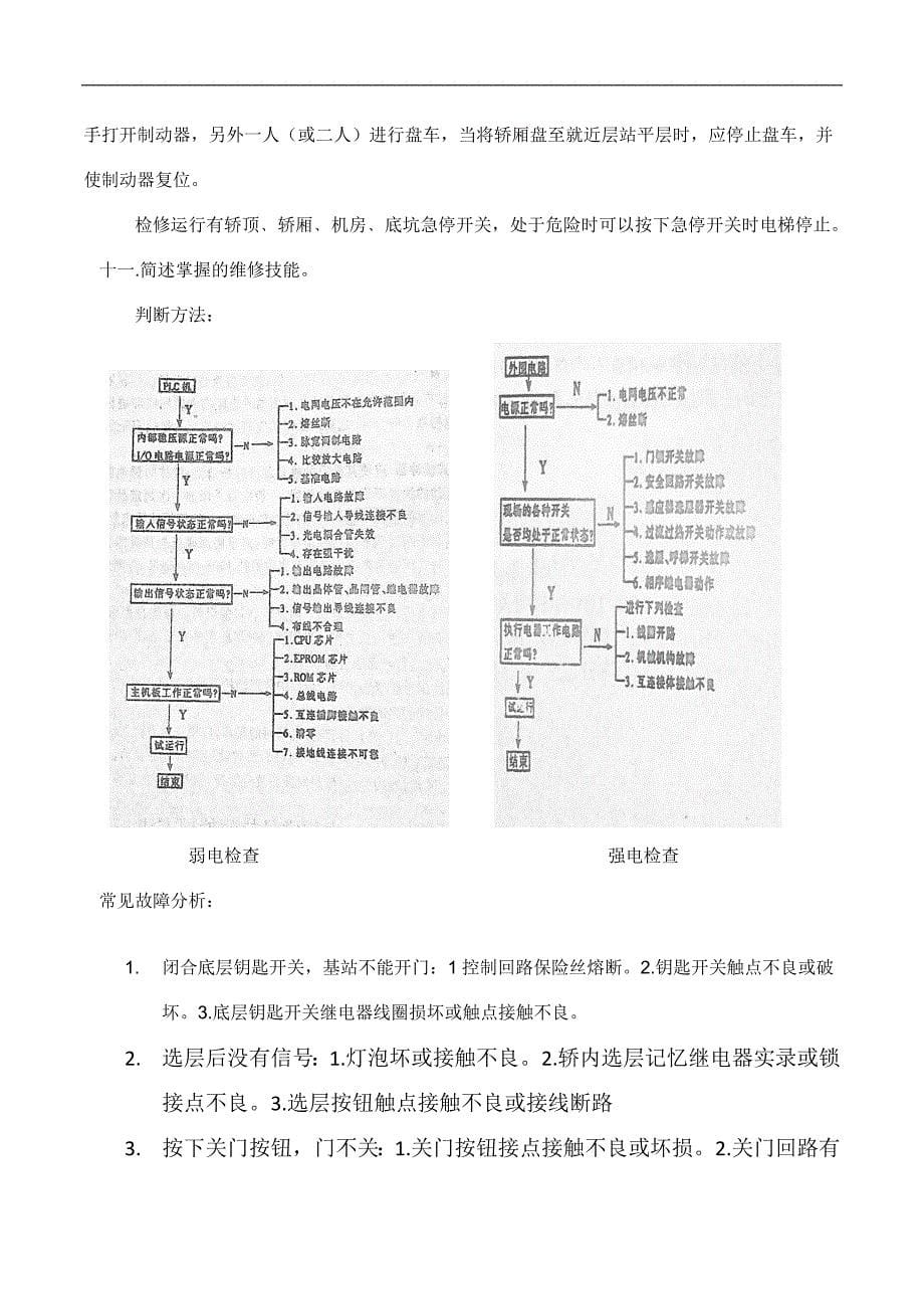 电梯安全实习报告_第5页