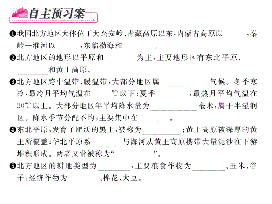 2015-2016学年八年级下册地理（人教版）：第七章第一节自然特征与农业1_第4页