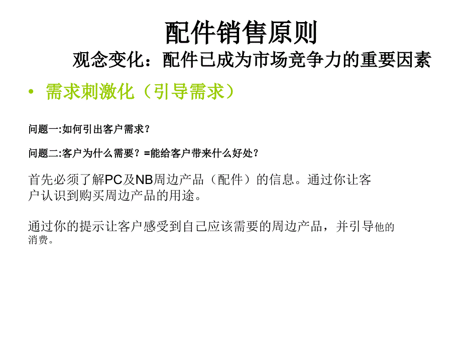 【培训课件】配件销售话术大全_第2页