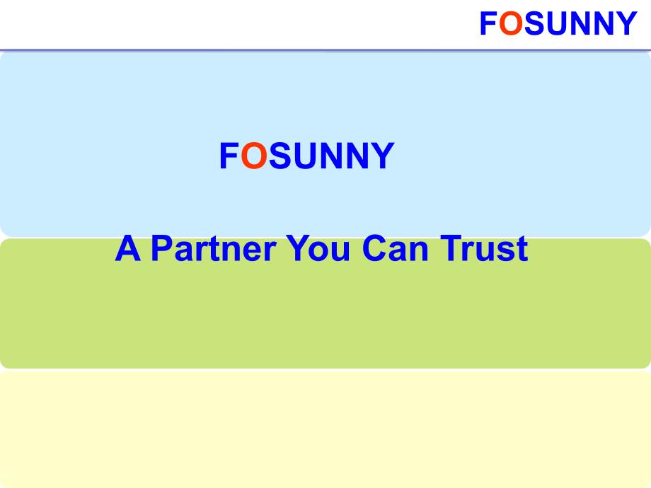 Fosunny公司简介(LDS20120220)_第1页
