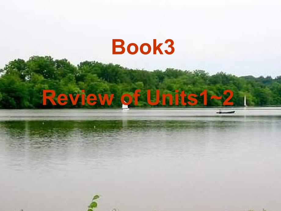 冀教版八年级上册Review of Units1~2_第1页