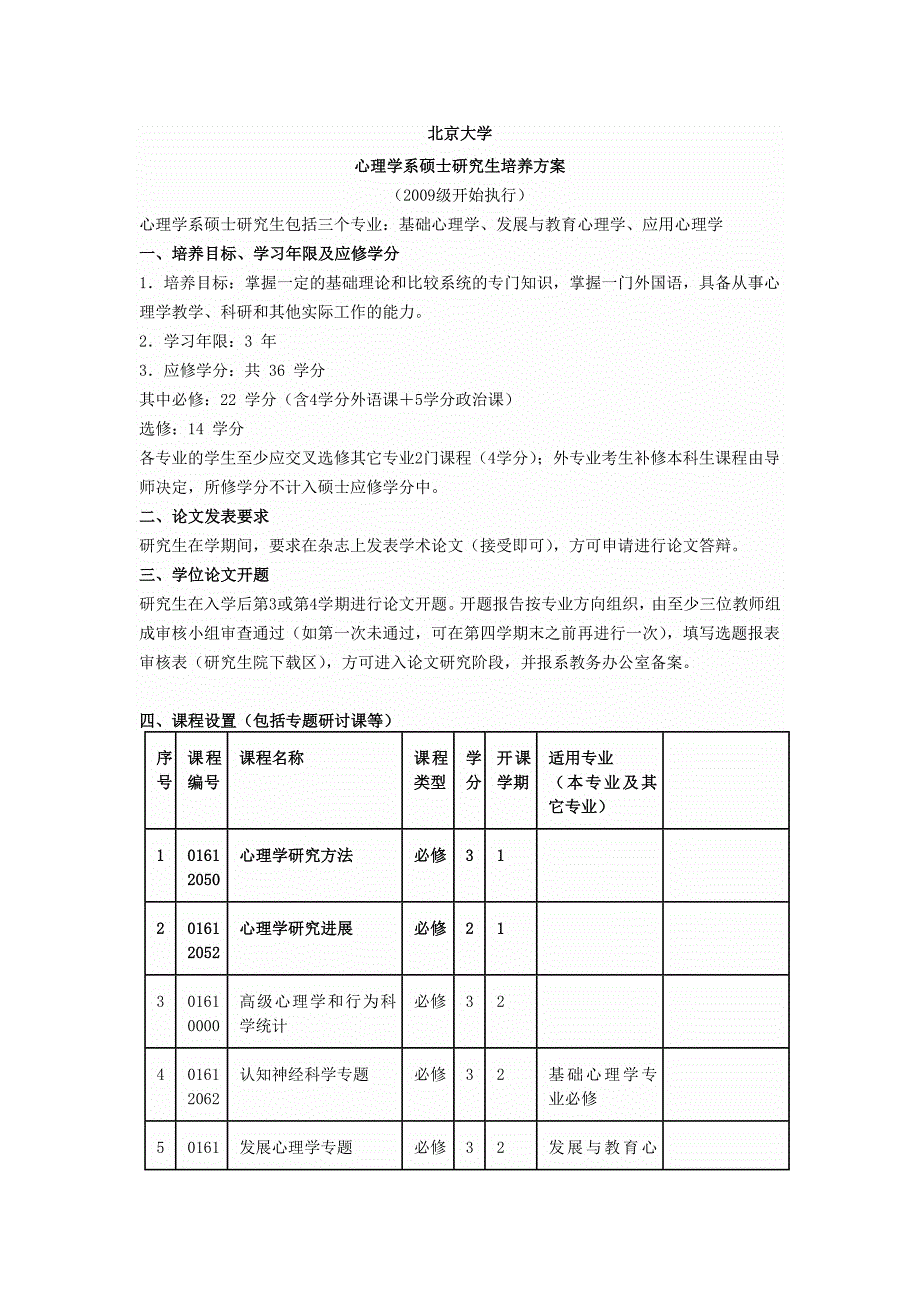 北大研究生培养方案_第1页