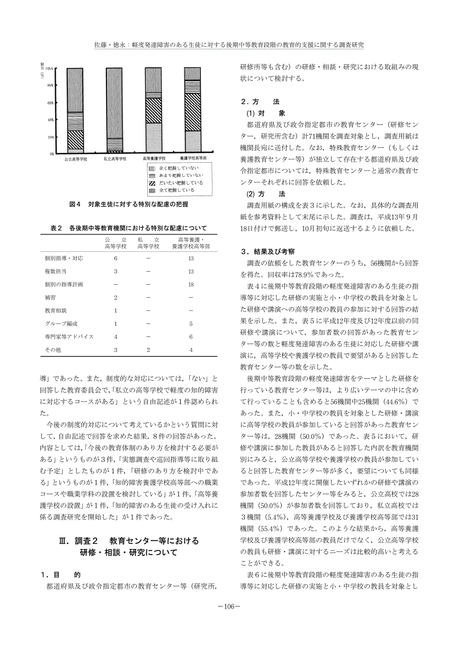 国立特殊教育総合研究所研究纪要第30巻2003_第4页