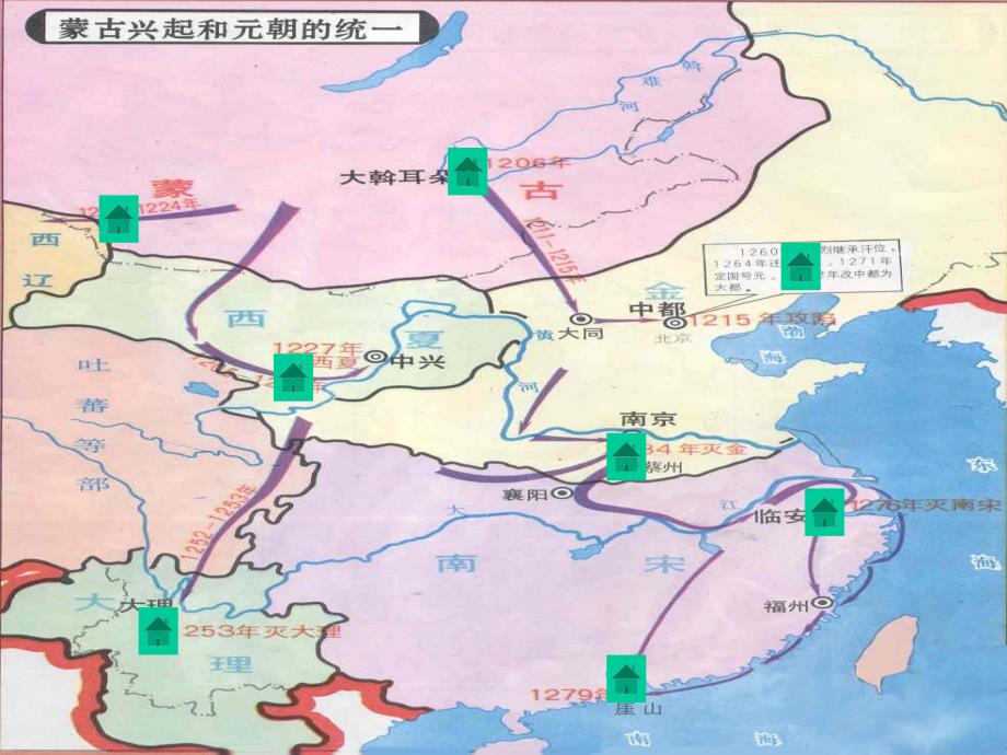 历史：第14课 元帝国拓展统一多民族国家基业（课件）（北师版七年级下册）_第4页