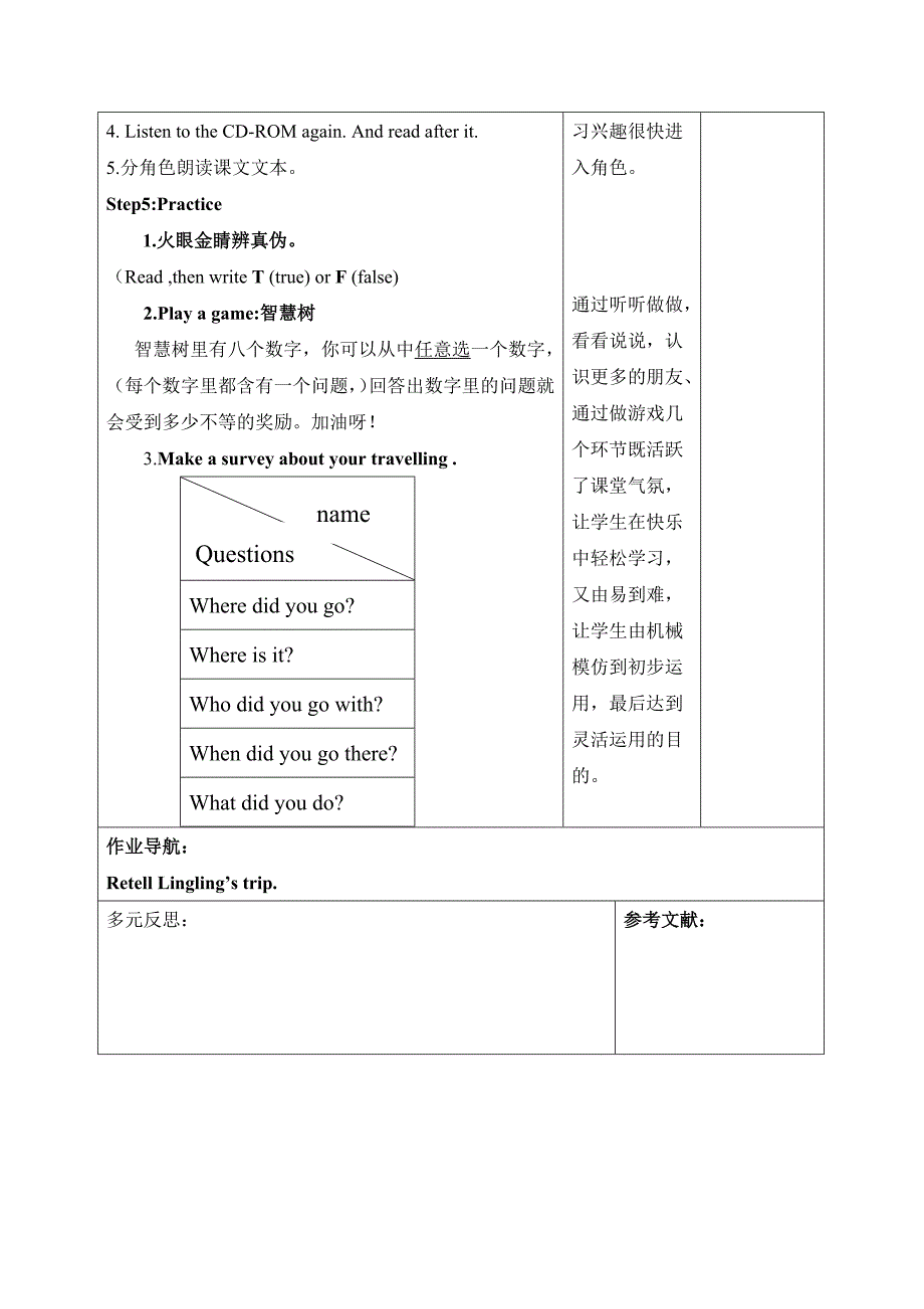 外研版三起五年级下册Module6 unit1 I went there last year_第3页