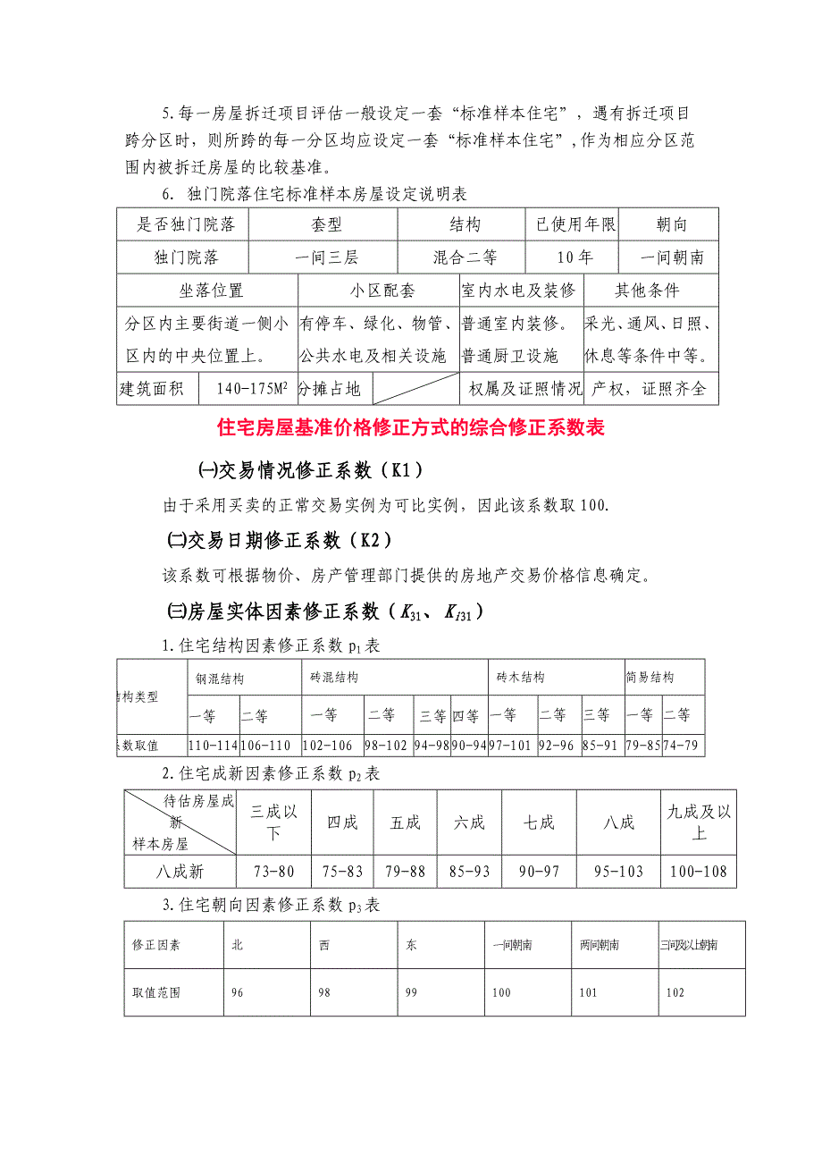 标准样本住宅的设定条件及其应用说明_第2页