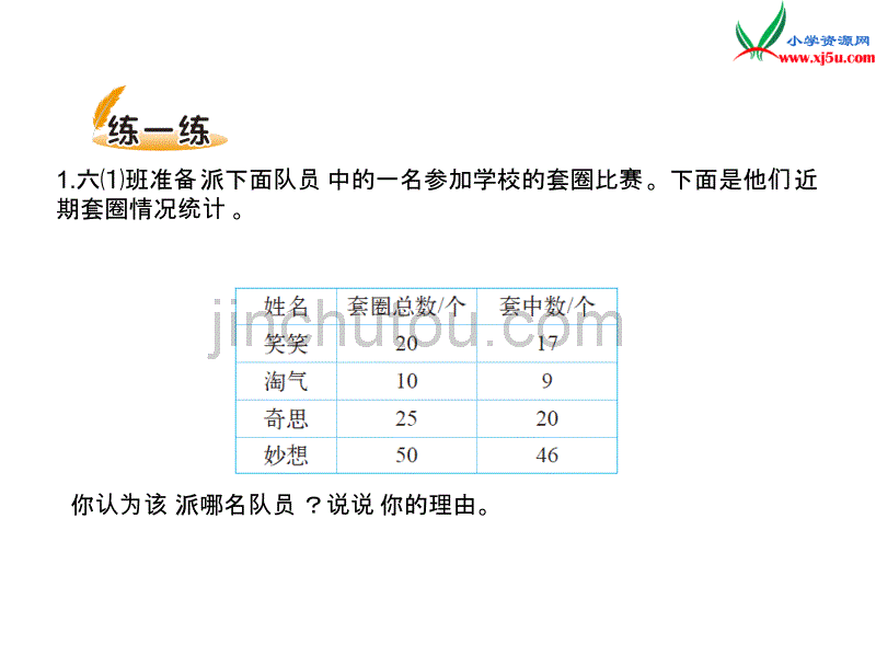 2016秋（北师大版）六年级上册数学课件第四单元 百分数的认识_第4页