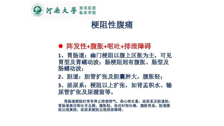 常见腹痛的临床特点 课件_第5页