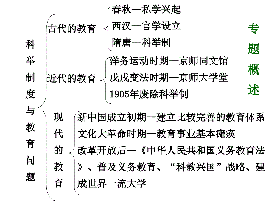 2015届中考历史九年级热点专题复习课件：专题七（岳麓版）_第4页