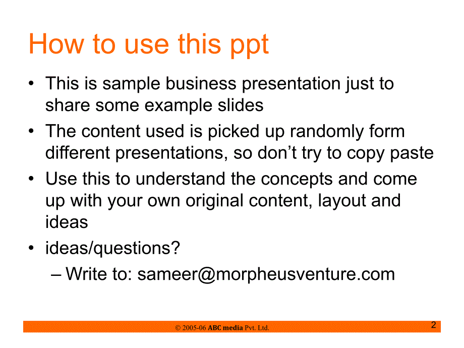 商业presentation模板_第2页