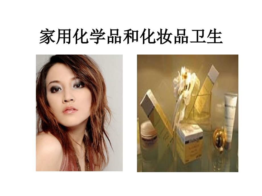 家用化学品和化妆品卫生基础知识培训及中国化妆品行业研究_第1页