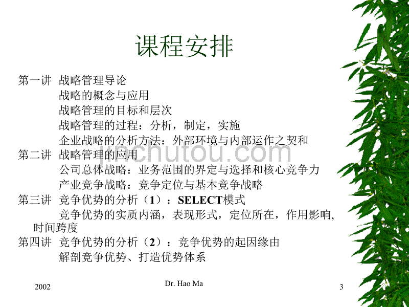 战略管理与竞争优势讲座--马浩_第3页