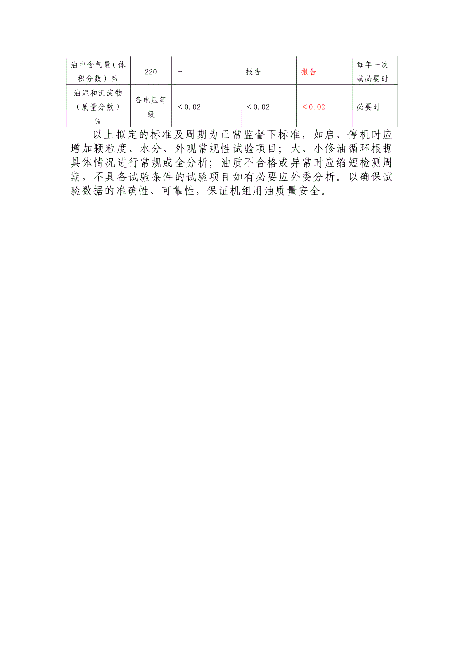 汽轮机油、绝缘油执行国家新标准的规定_第3页