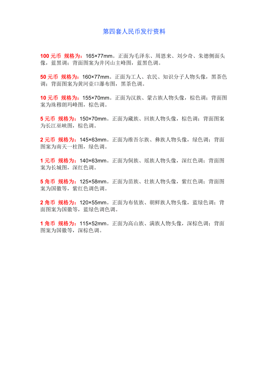 第三、四套人民币发行资料_第1页