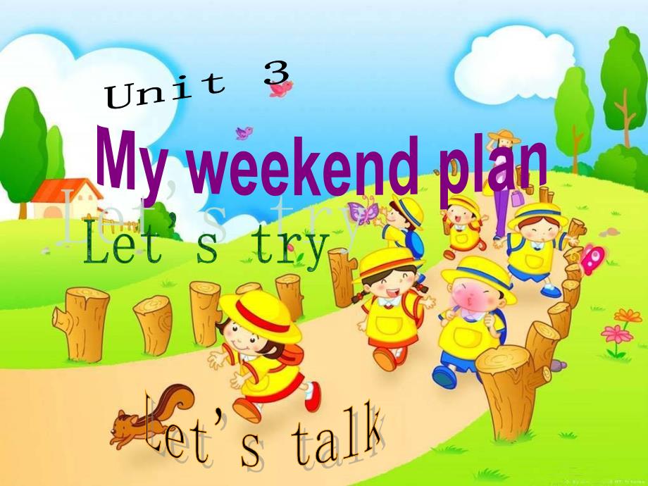 pep小学英语六年级上Unit3 My weekend plan A Let's talk课件_第1页