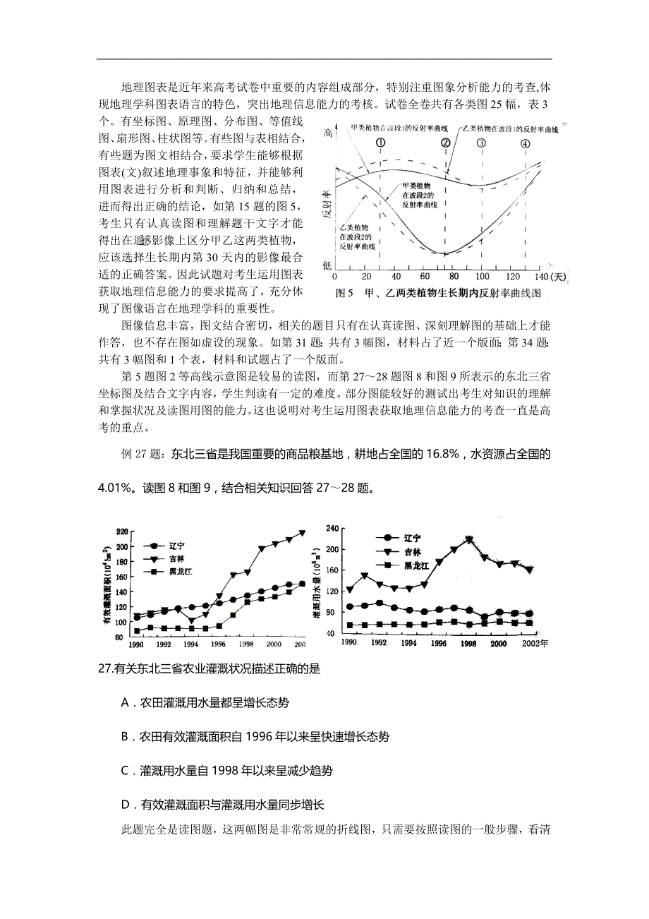 2008年广东省高考地理试题述评及09备考策略_第4页