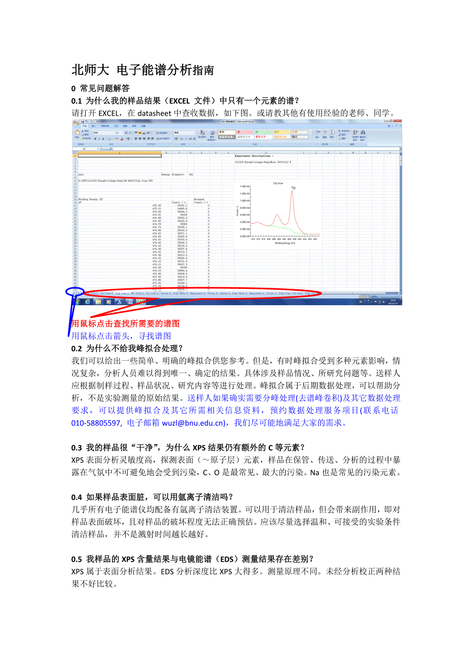 电子能谱XPS分析1北师大测试中心吴正龙_第1页
