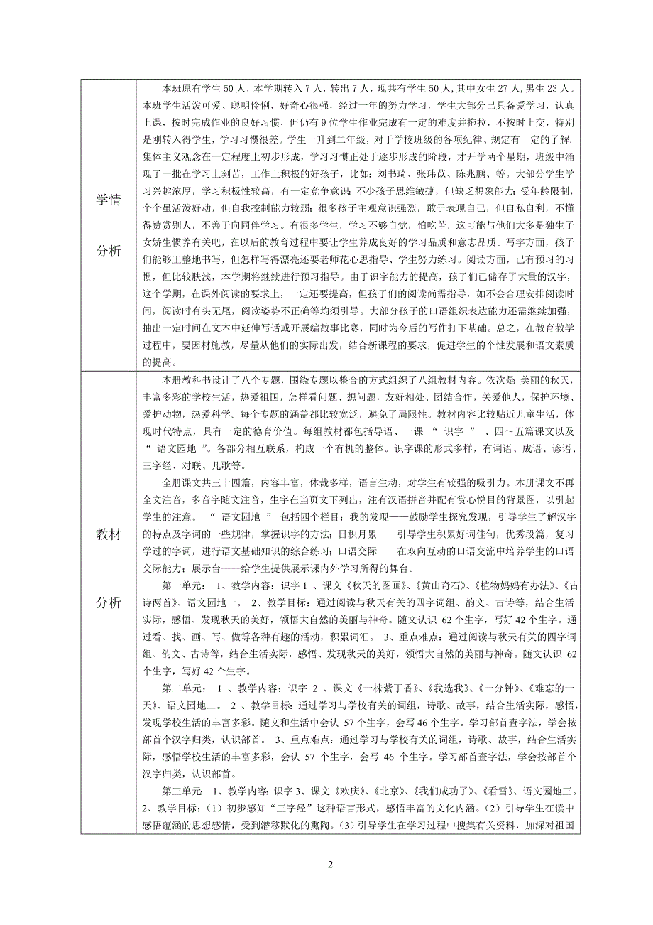 精编小学语文第三册备课本_第2页