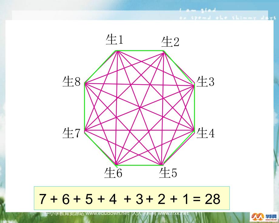 北师大数学第十一册《比赛场次》PPT课件_第4页