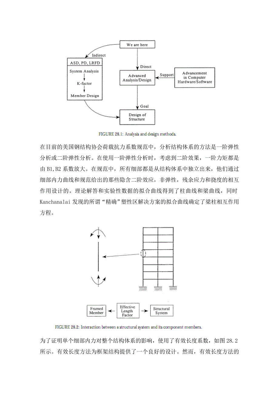 外文翻译---使用高级分析法的钢框架创新设计_第2页