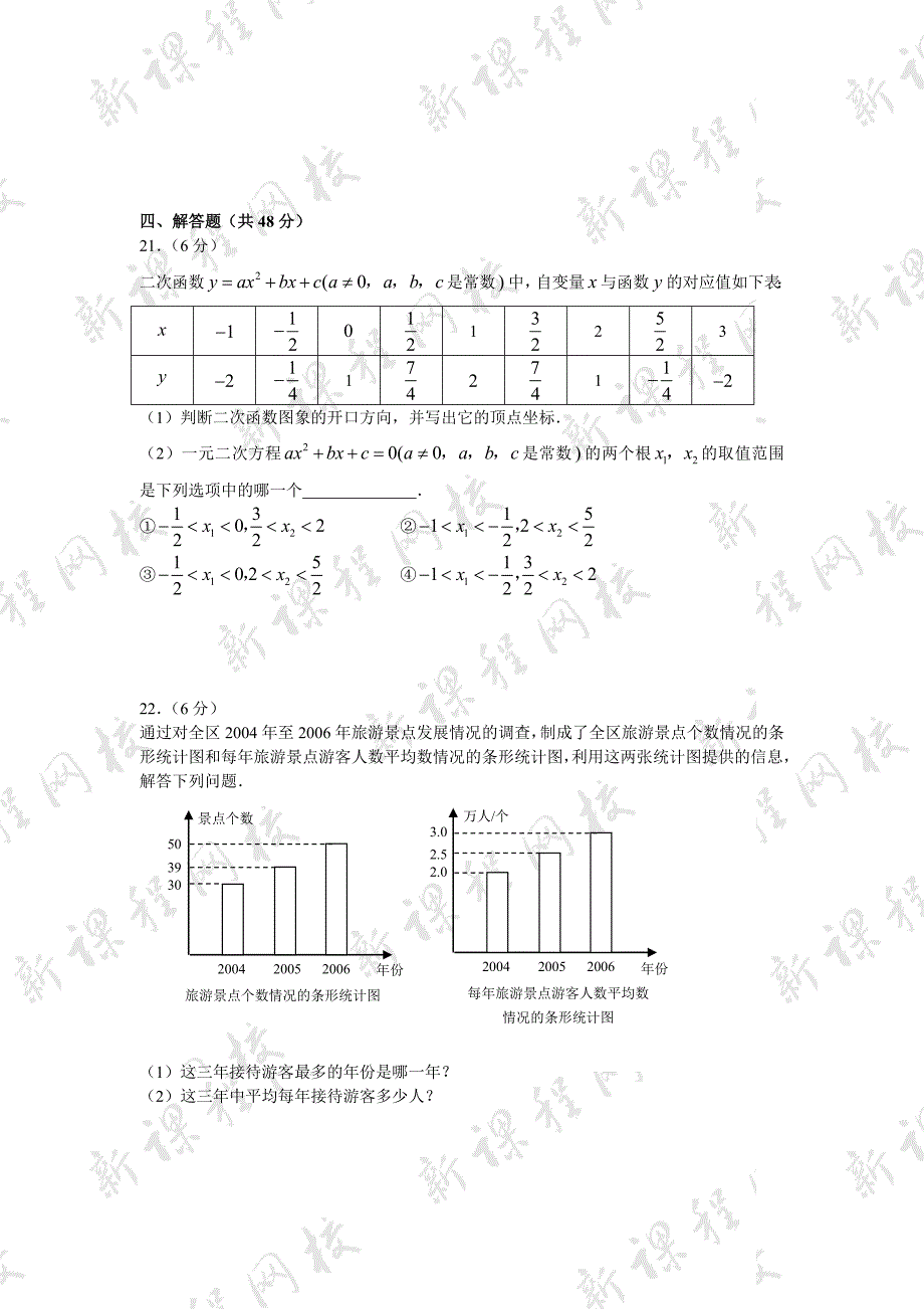 2007年宁夏中考数学试卷_第4页