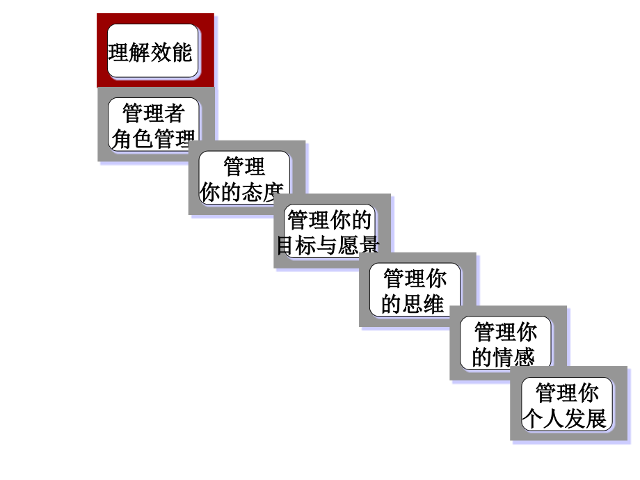 中高级管理人员职业规划工具之提高效能的自我管理_第4页