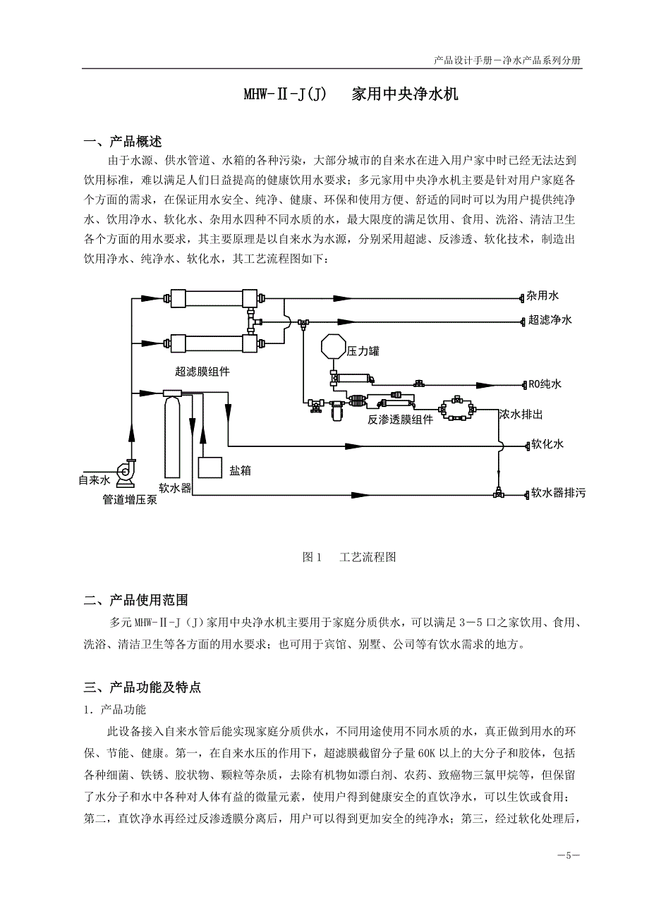 设计手册净水-家用净水机j(j)(研发)_第1页