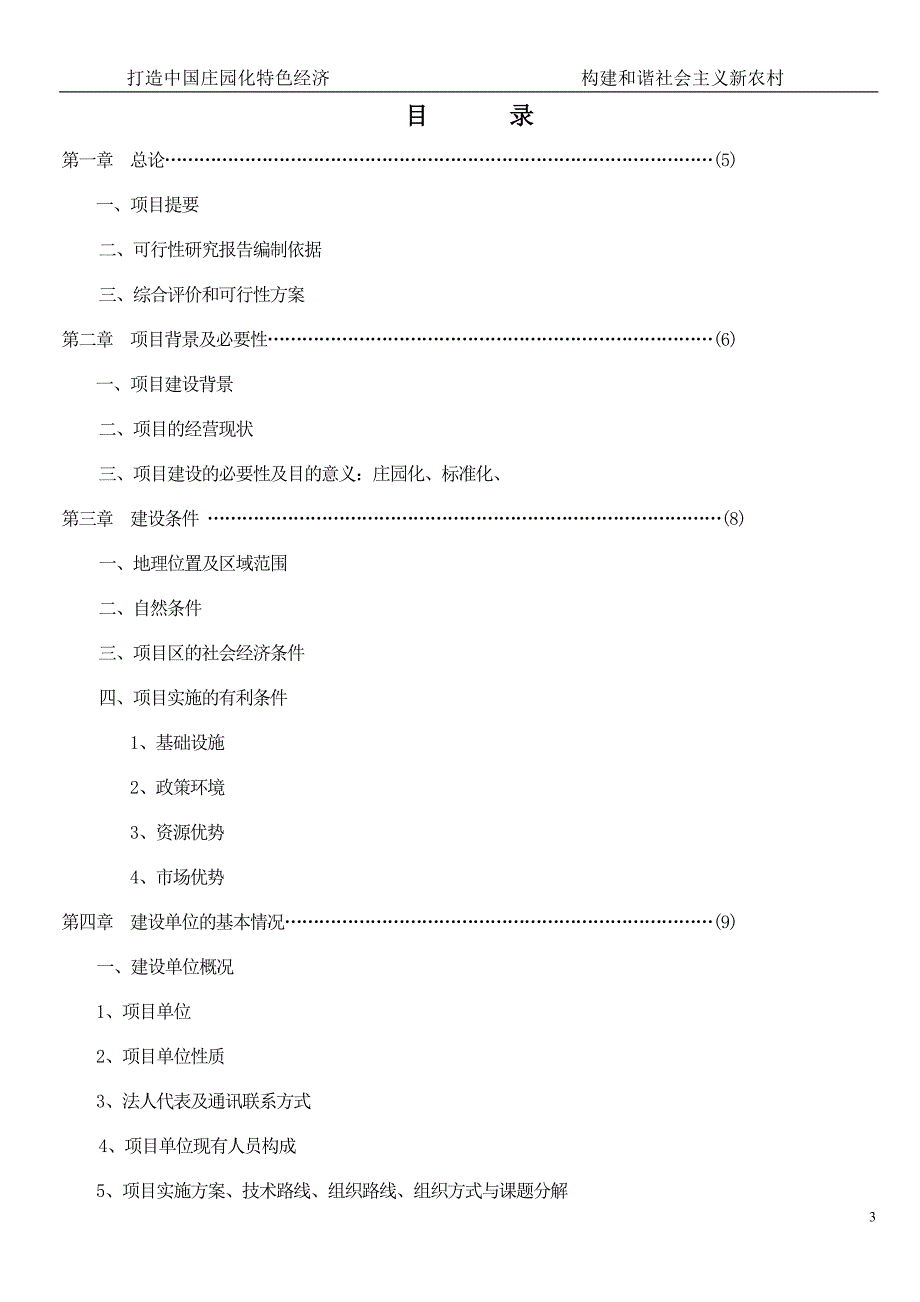 固始新天地正版项目可行性分析报告_第3页