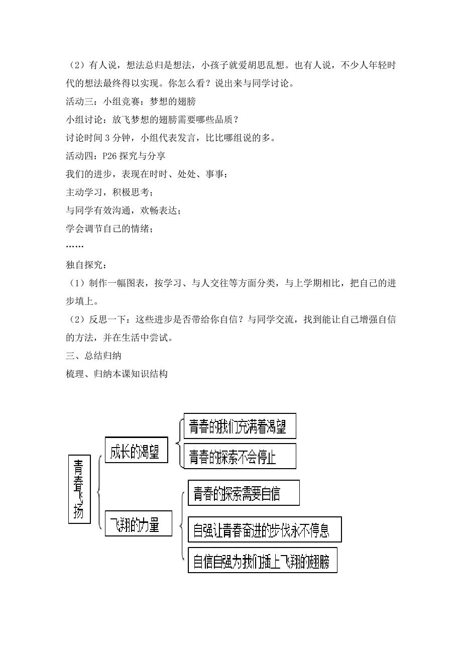 部编七年级下册道德与法治-3.1青春飞扬-（精品）_第2页