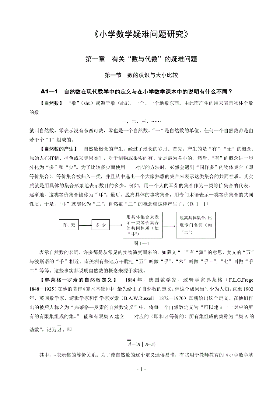 精编小学数学疑难问题研究_第1页