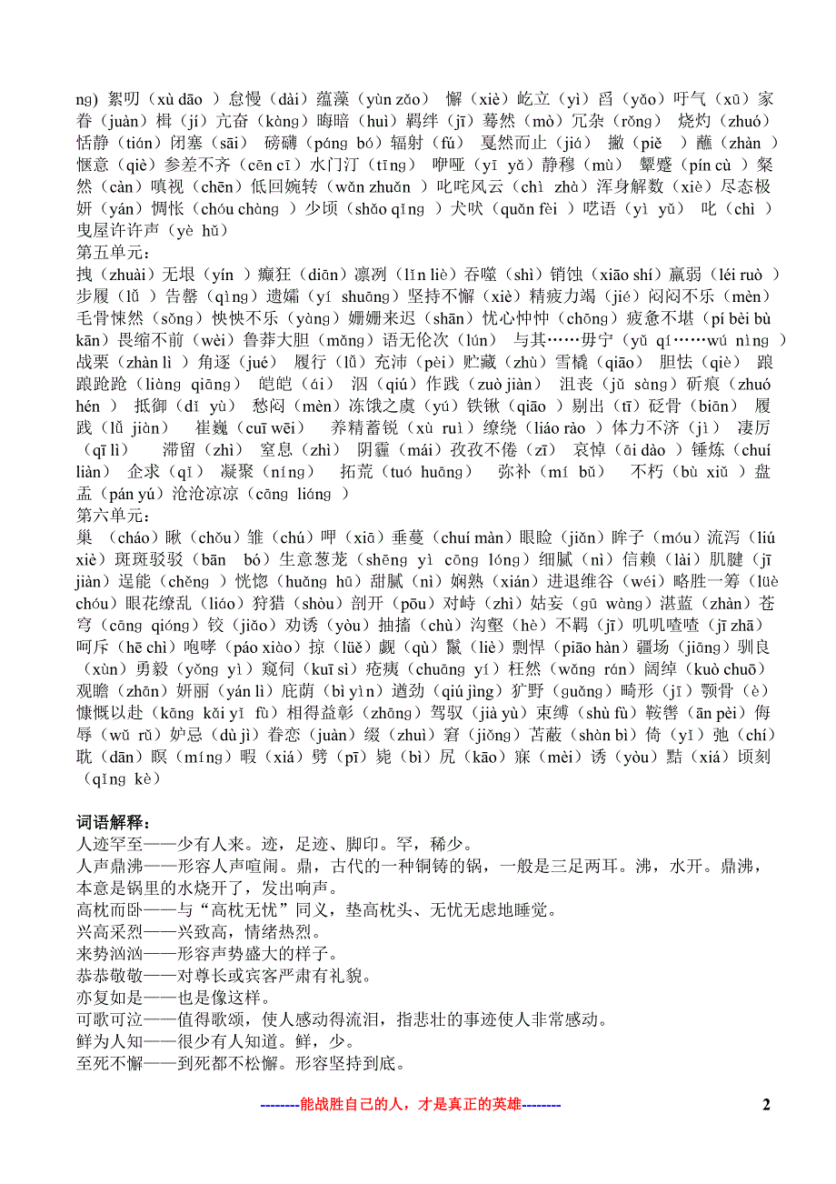 七年级下册总复习资料1_第2页