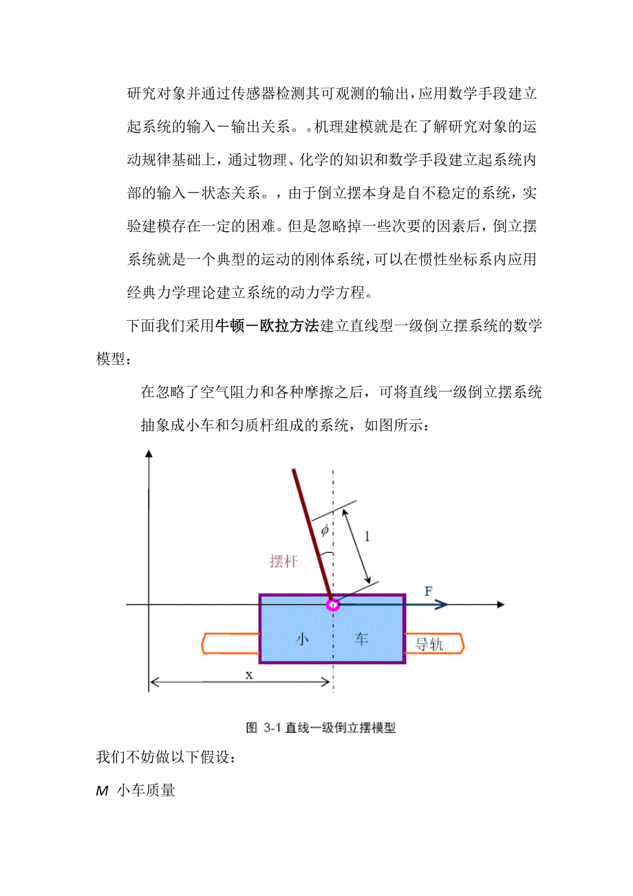 倒立摆实验报告_第4页