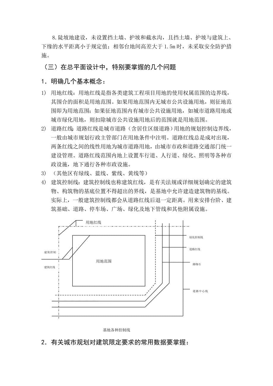 建筑方案至施工图设计常见问题及分析_第5页