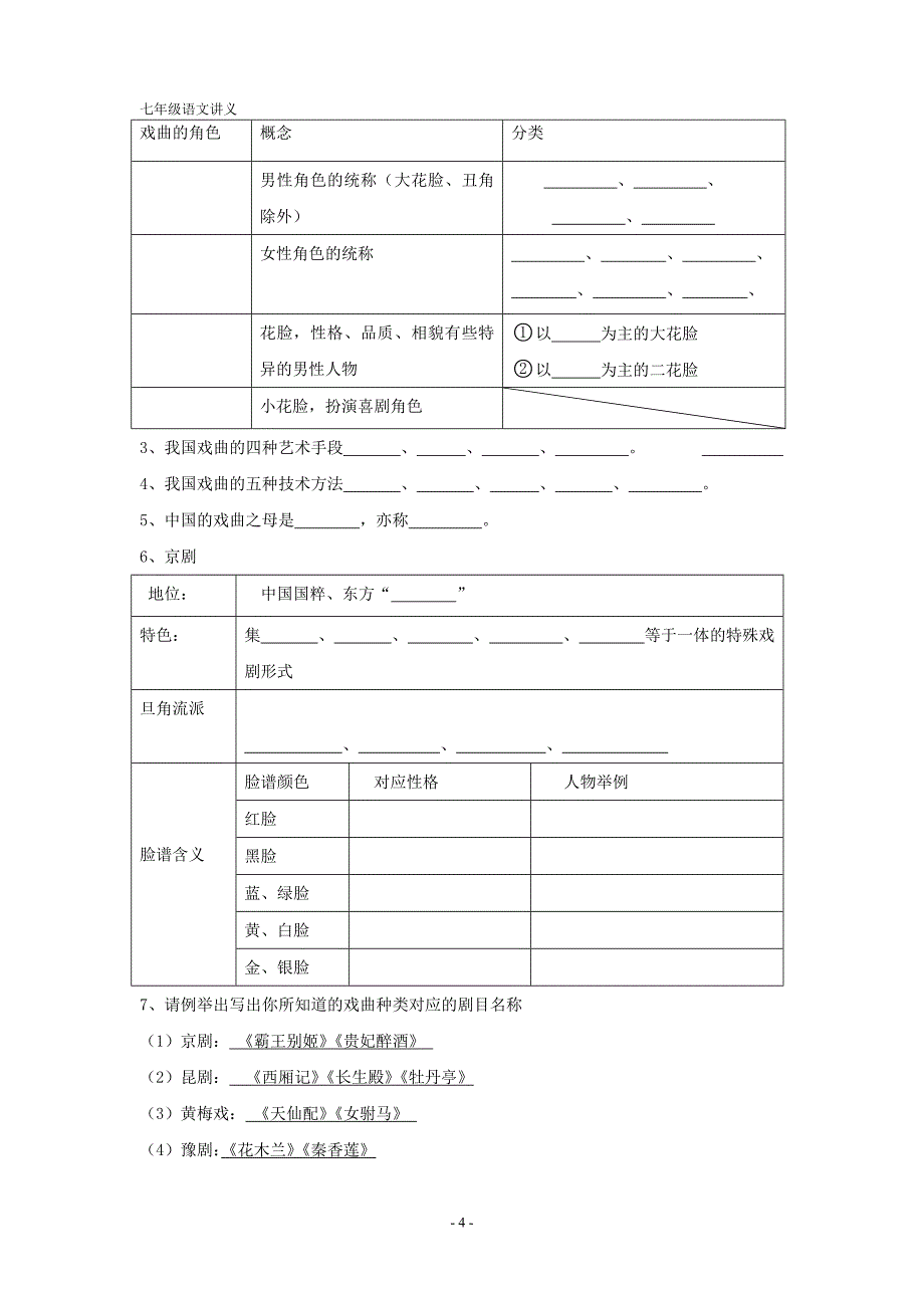 七年级第二学期期末语文复习资料_第4页