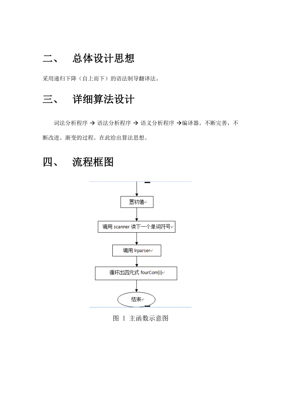 编译原理课程设计报告编译器_第4页