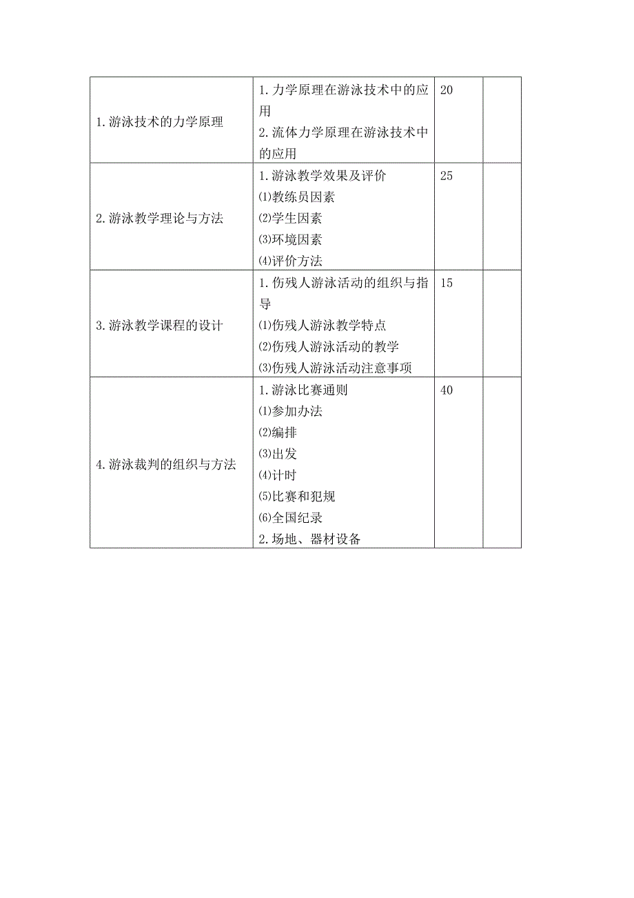 社会体育指导员(游泳)专业理论鉴定内容_第4页