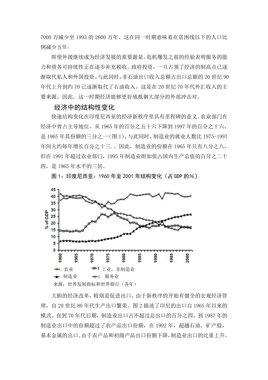 印度尼西亚产业的演变与升级【外文翻译】_第3页