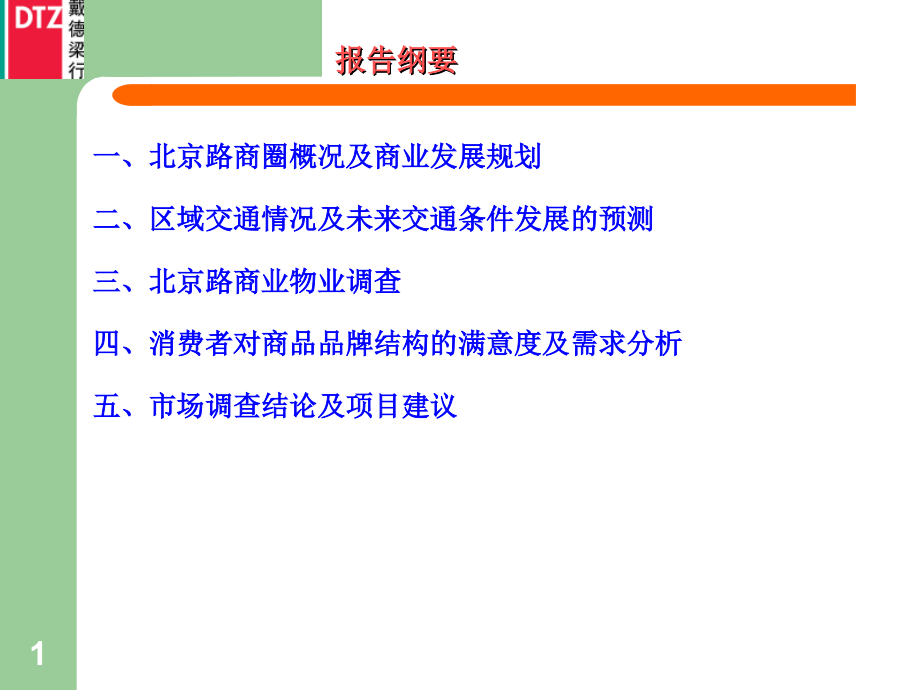 北京路零售商圈市场调查分析研究报告(193页）_第2页