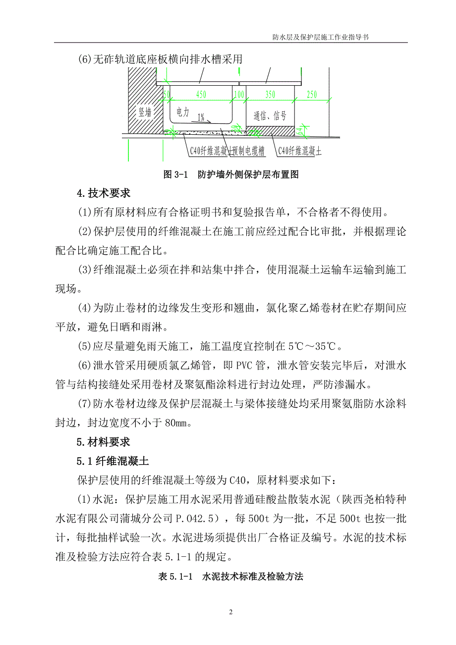 防水层及保护层施工作业指导书_第4页