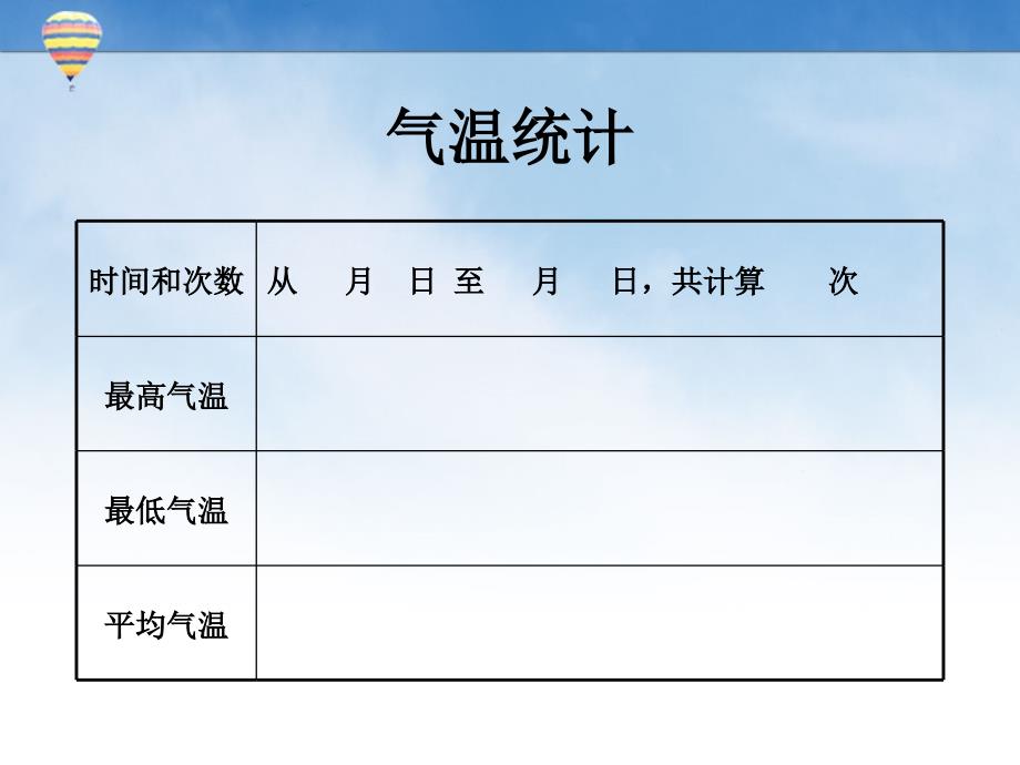 教科版科学四上《总结我们的天气观察》PPT课件6_第4页