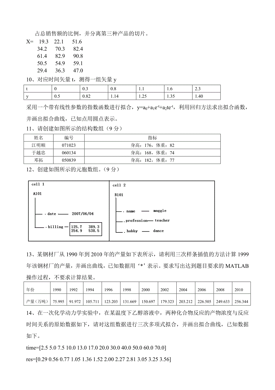 MATLAB上机实验练习题答案_第2页