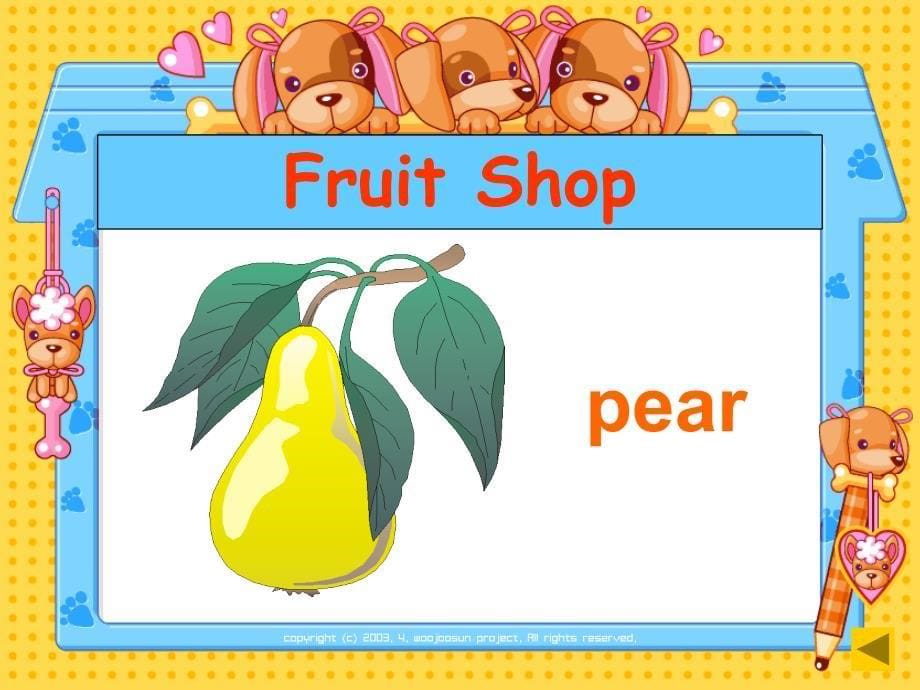 人教PEP版英语三年级下册《Unit 4 Do you like pears》A  Let’s talk PPT课件精品_第5页
