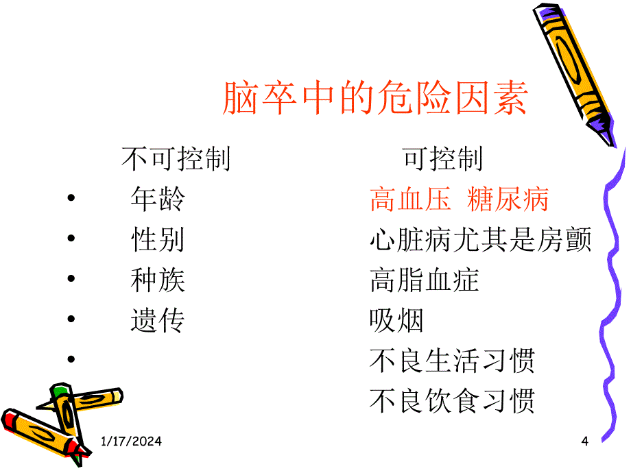 糖尿病与脑卒中_第4页