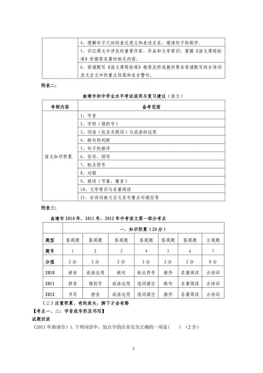 2013年中考语文研讨会专题讲座2_第2页