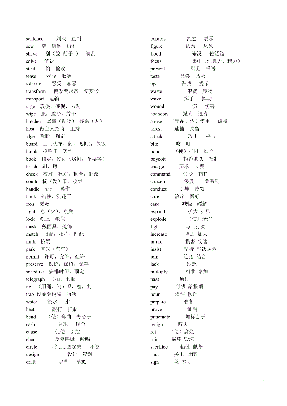 2014天津高考780核心词汇教材_第3页