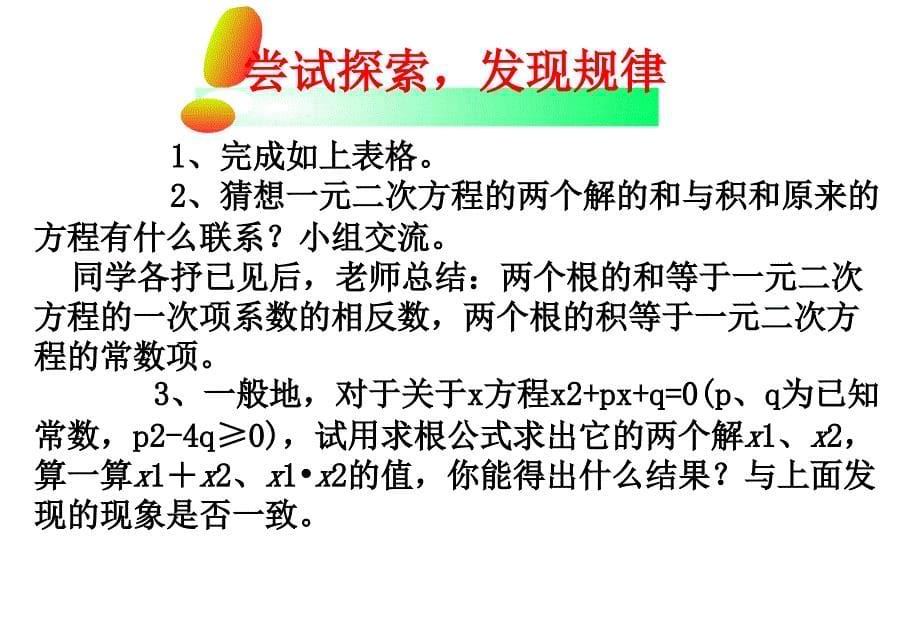 九年级数学一元二次方程的解法3_第5页