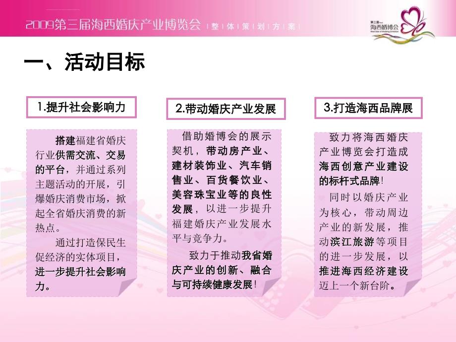 “魅力海西、情定今生”第三届海西婚庆产业博览会整体策划方案_第4页